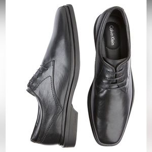 Calvin Klein Buster Oxford Dress Shoes - Black Leather - Size 11.5